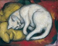 Franz Marc - Die weiße Katze - 1912